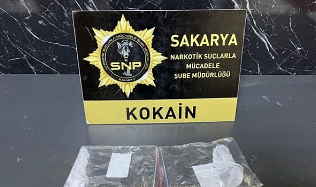 Sakarya’da uyuşturucu operasyonu: 1 şüpheli tutuklandı