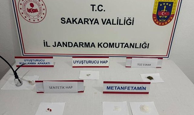 Sakarya’da uyuşturucu operasyonu