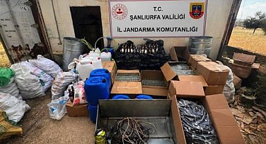 Şanlıurfa’da 4,2 milyon TL değerinde kaçak ürün ele geçirildi