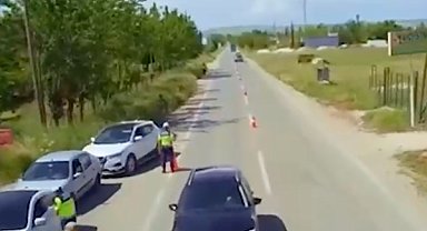 Şanlıurfa’da bayram trafiğine drone destekli denetim