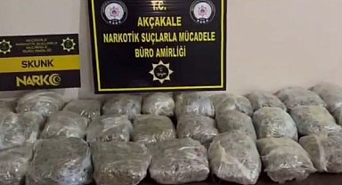 Şanlıurfa'da uyuşturucu operasyonu