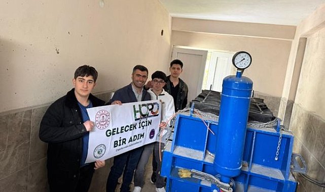 Trabzon’da öğrencilere atık su arıtma eğitimi verildi