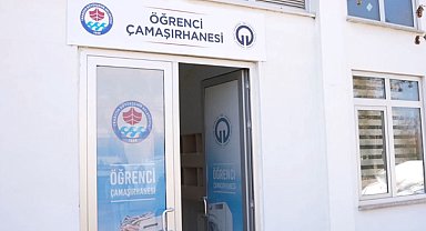 Trabzon’da öğrencilere ücretsiz çamaşırhane hizmeti