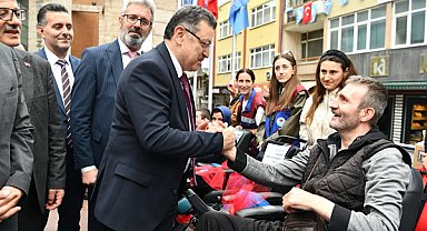Trabzon'dan özel bireylere destek