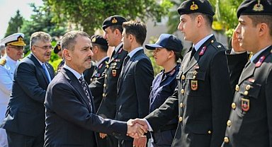 Vali Aktaş’tan İl Jandarma Komutanlığı’na bayram ziyareti