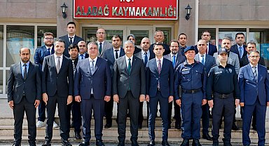 Vali Yavuz’dan Aladağ ziyareti