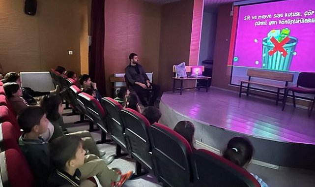 Van’da miniklere “Sıfır Atık Farkındalık” eğitimi