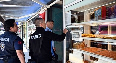 Yalova'da bayram öncesi kasap ve tatlıcı denetimleri yapıldı