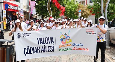 Yalova’da çölyak farkındalığı için renkli etkinlik