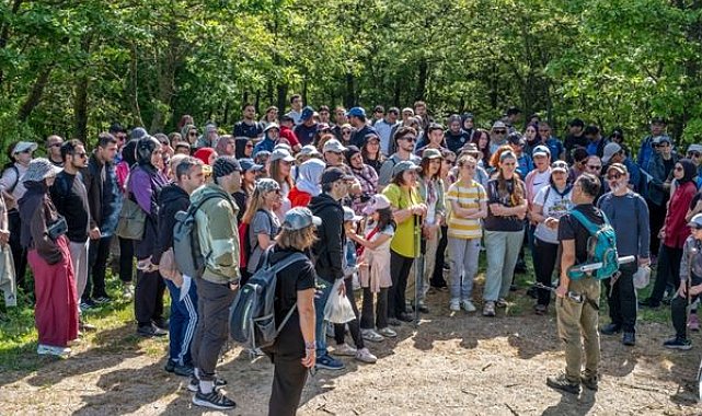 Yalova’da “Şakayığın İzinde” doğa yürüyüşü düzenlendi