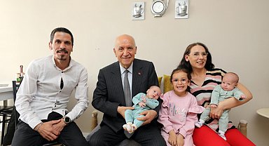 Yenimahalle’de Anneler Günü’ne özel “Merhaba Bebek” ziyareti