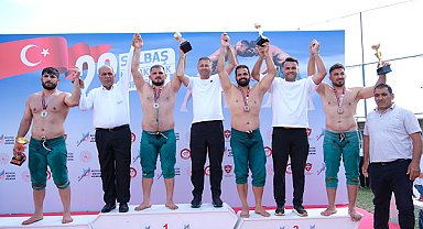 22. Salbaş Karakucak Güreşleri’nde Başpehlivan Mehmet Çelebi oldu