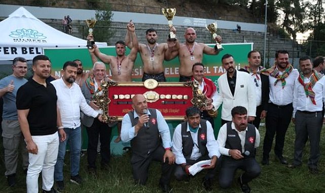 64. Tarihi Çalı Güreşleri’nde başpehlivan Erkan Taş oldu