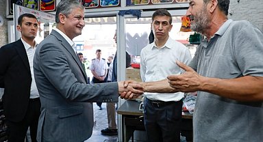 Adana Valisi Yavuz’dan Yüreğir’de esnaf ziyareti