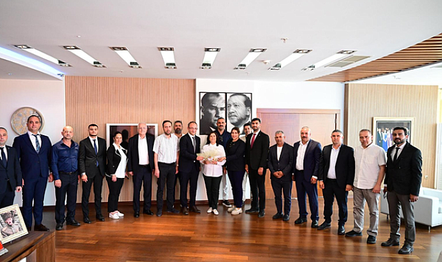 AK Parti Heyeti Başkan Çerçioğlu’nu ziyaret etti