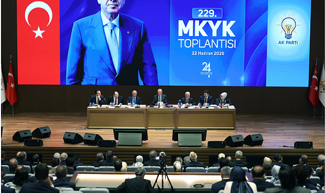 AK Parti MKYK, Cumhurbaşkanı Erdoğan başkanlığında toplandı