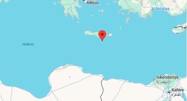 Akdeniz'de deprem