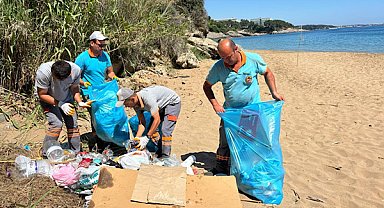Alanya'da 10 bin 18 ton 549 kilogram evsel atık toplandı