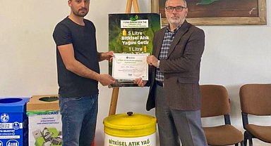 Alanya’da 572 litre atık yağ geri dönüşüme kazandırıldı