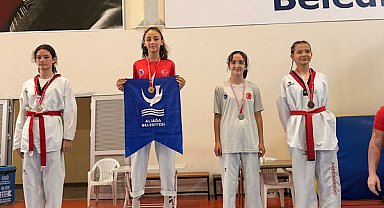 Aliağa Gençlik Merkezi Spor Kulübü, şampiyonadan madalyalarla döndü