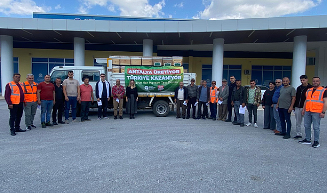 Antalya’da 136 üreticiye 408 arı kovanı desteği
