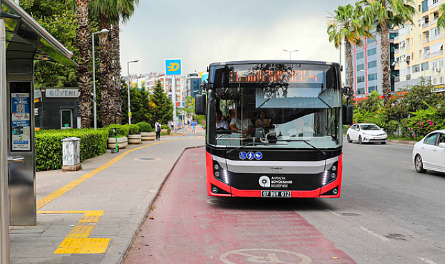 Antalya’da LGS ve YKS günlerinde toplu ulaşım ücretsiz olacak