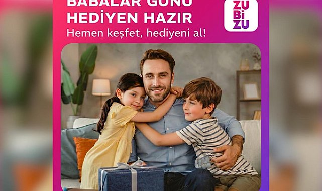 Babalar Günü için farklı hediye seçenekleri ZUBİZU’da