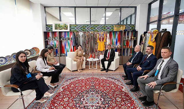 Bakan Tekin, Kırgızistan ve Azerbaycan Eğitim Bakanları ile görüştü