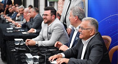 Başkan Büyükkılıç Melikgazi’de vatandaşlarla buluştu
