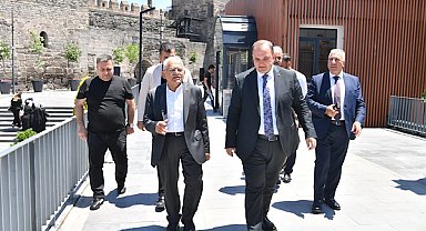 Başkan Büyükkılıç, Mülhem Kayseri Mutfağı’nda incelemelerde bulundu