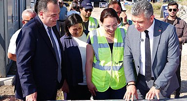 Başkan Dutlulu, Soma’da altyapı yatırımını yerinde inceledi