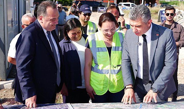 Başkan Dutlulu, Soma’da altyapı yatırımını yerinde inceledi