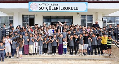 Başkan Kocagöz, Sütçüler İlkokulu’nu ziyaret etti