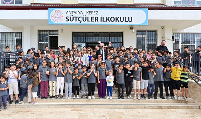 Başkan Kocagöz, Sütçüler İlkokulu’nu ziyaret etti