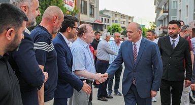 Başkan Özlü, Nusrettin Mahallesi’nde vatandaşlarla buluştu