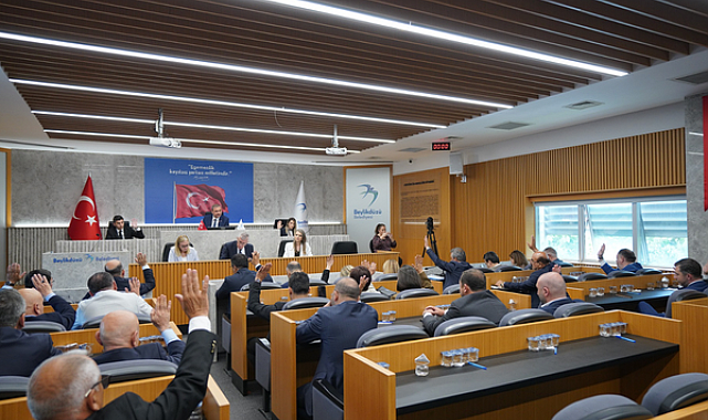 Beylikdüzü Belediyesi Haziran Ayı Meclis Toplantısı yapıldı