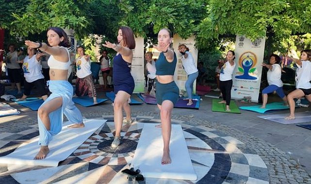 Bodrum’da 12. Uluslararası Yoga Günü etkinliği düzenlendi