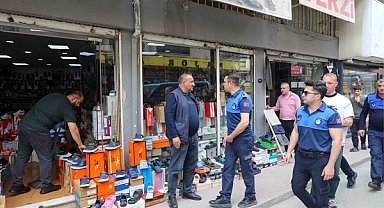 Buca’da kaldırım işgallerine karşı denetimler sıklaştı