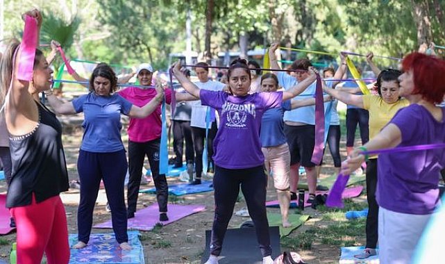 Bucalı kadınlar spor kurslarına yoğun ilgi gösteriyor