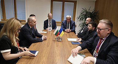 Bulgaristan heyeti, Brüksel’de Zelenski ile bir araya geldi