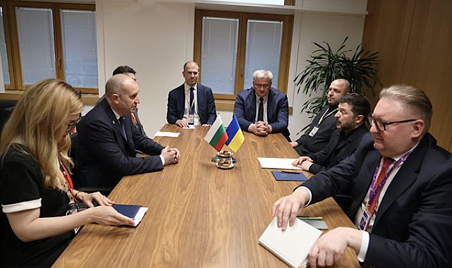 Bulgaristan heyeti, Brüksel’de Zelenski ile bir araya geldi