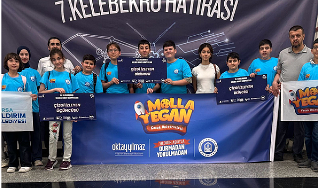 Bursa'da Genç Mucitleri Kelebek Robot Olimpiyatları’nda başarı