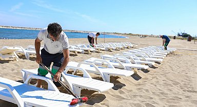 Bursa'da halk plajları yaz sezonuna hazırlanıyor