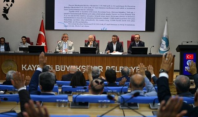 Büyükkılıç: Büyükşehir Meclisi’nde 94 gündem maddesi karara bağlandı