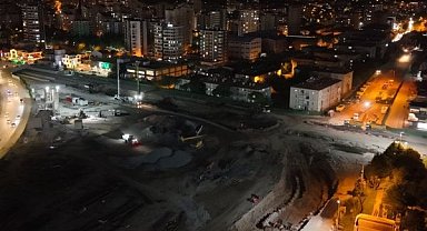 Büyükkılıç: Kartal Katlı Kavşağı Projesi’nde gece mesaisi başladı