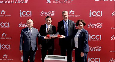 Coca-Cola İçecek Kazakistan’daki yeni fabrikasının temelini Aktöbe’de attı