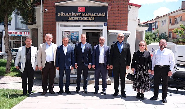 Çorum Belediyesi Meclis üyelerinden mahalle muhtarlarına ziyaret