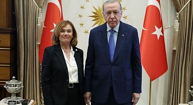 Cumhurbaşkanı Erdoğan, İspanya Anayasa Mahkemesi Başkan Vekili Huertas’ı Kabul Etti