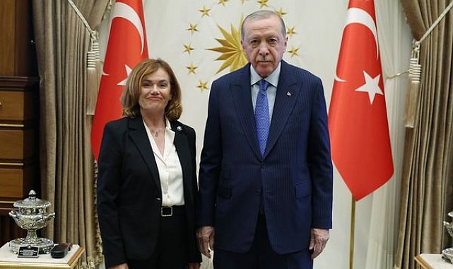 Cumhurbaşkanı Erdoğan, İspanya Anayasa Mahkemesi Başkan Vekili Huertas’ı Kabul Etti