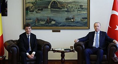 Cumhurbaşkanı Erdoğan, Romanya Cumhurbaşkanı Dan ile görüştü